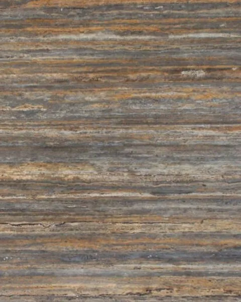 Lempeng Travertine Silver Gold, Travertine warna Cream